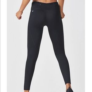 Fabletics cold weather fleece lined leggings